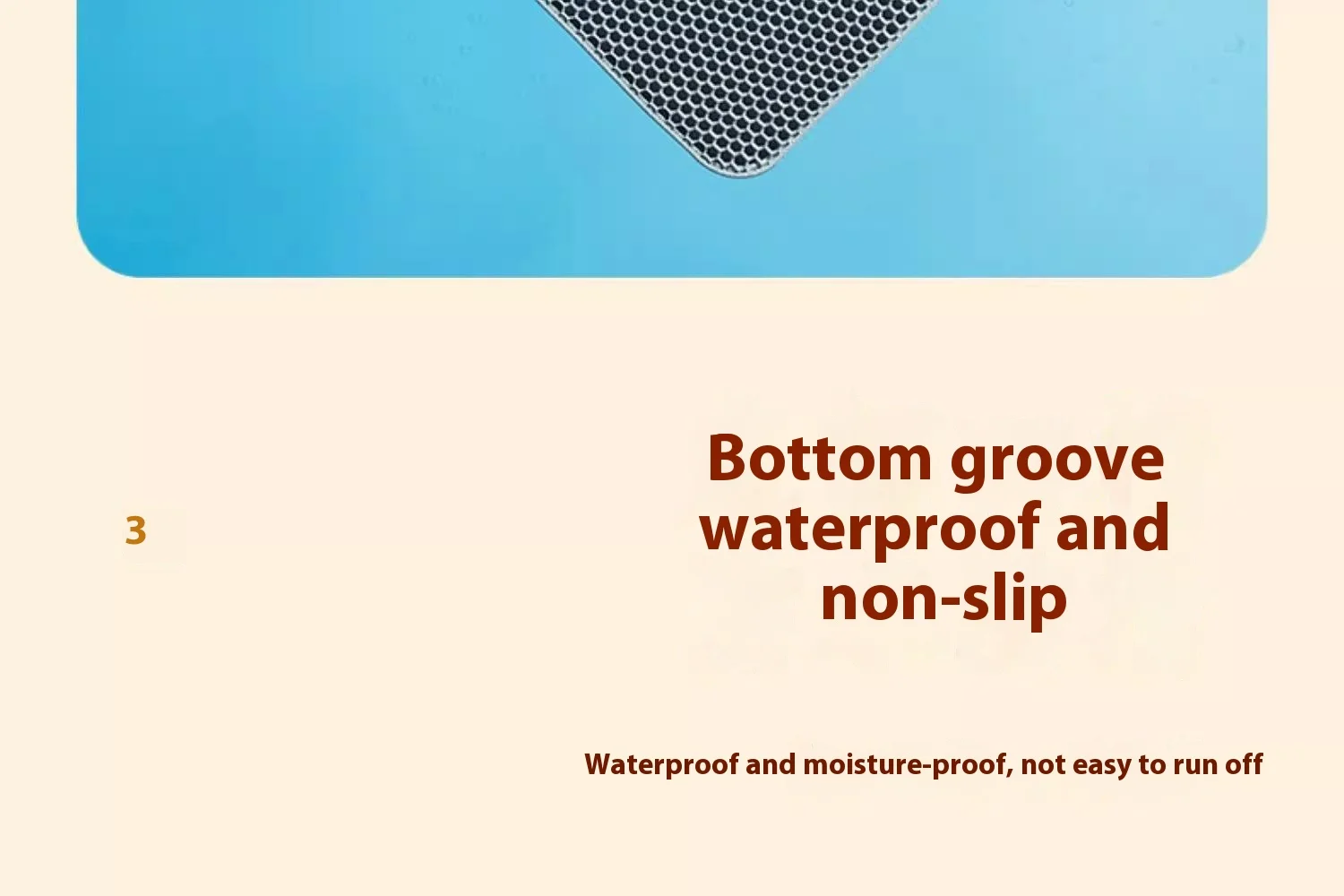 Extra Large Cat Litter Mat Heavy Duty Waterproof 2 Layer Non Slip Washable Pet Floor Protector Litter Box Sand Stopper - Image 32