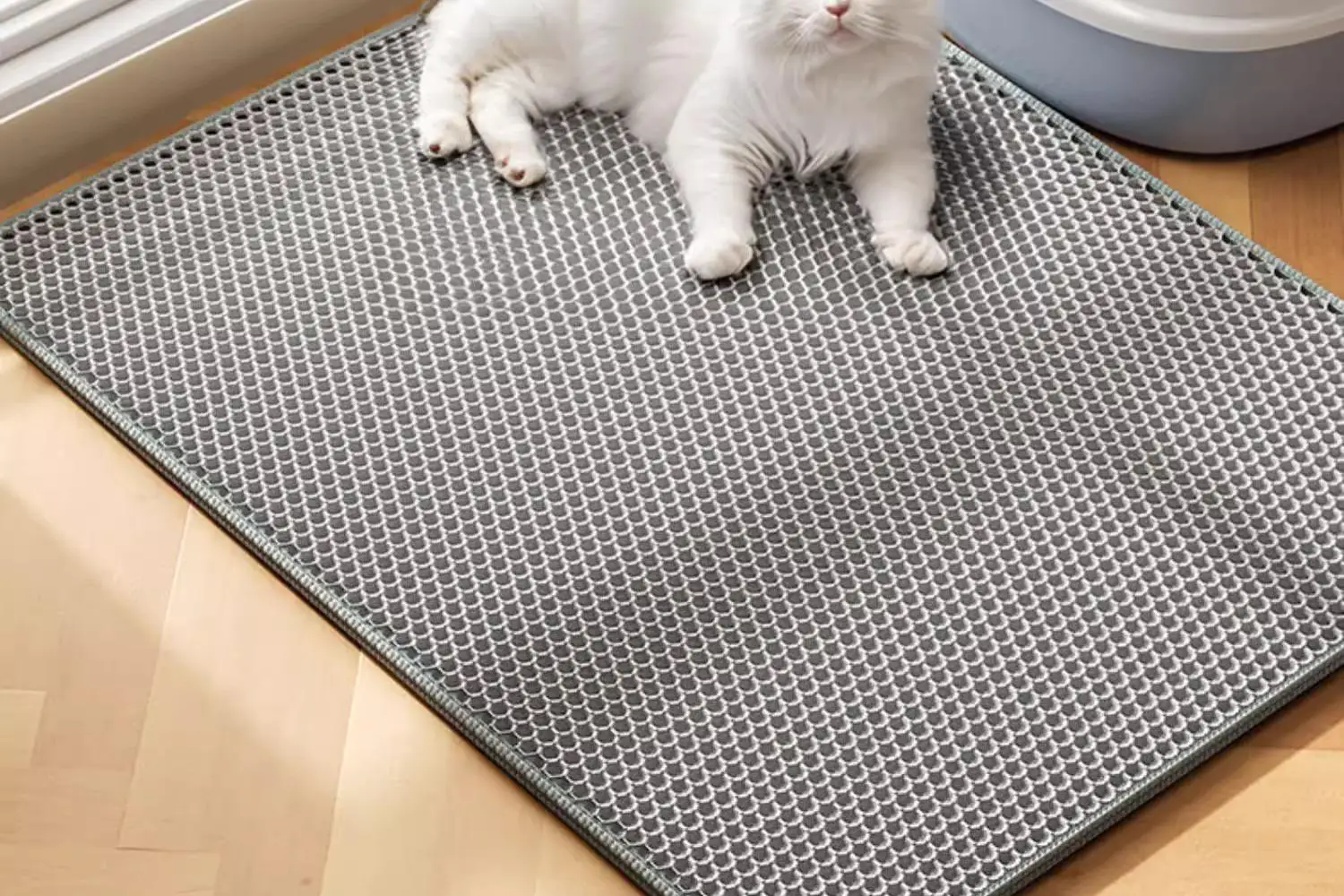 Extra Large Cat Litter Mat Heavy Duty Waterproof 2 Layer Non Slip Washable Pet Floor Protector Litter Box Sand Stopper - Image 38
